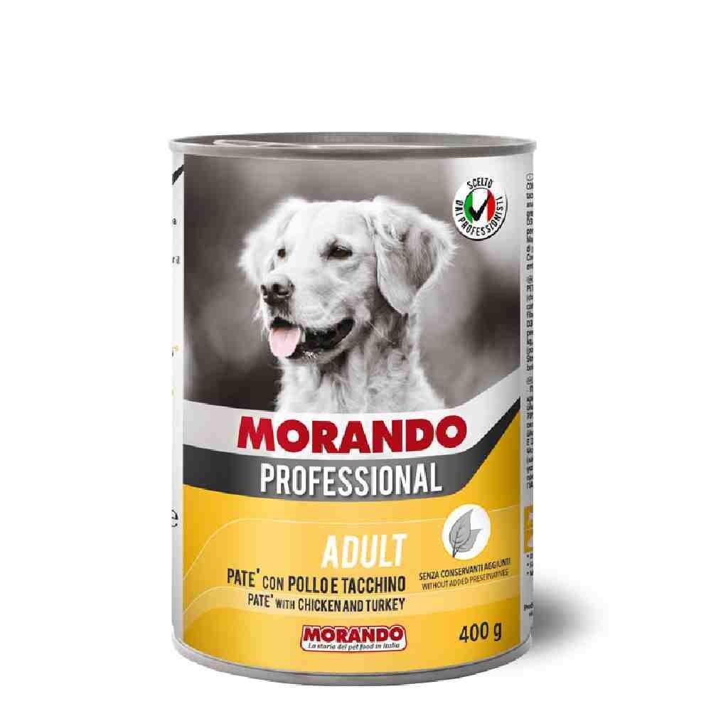 patu00e8-cane-con-pollo-e-tacchino-morando-400gr