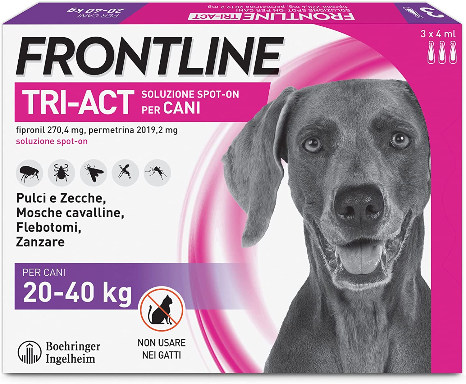 pipette-antiparassitarie-frontline-tri-act-cani-20-40kg-3-pz