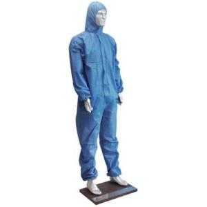 Tuta monouso hand tnt blu con cappuccio taglia xxl