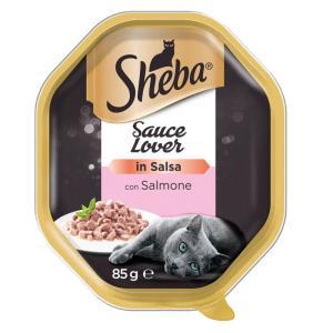 Sauce lover  patè in salsa con salmone per gatti 85gr