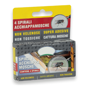 Spirali acchiappa mosche 4pz