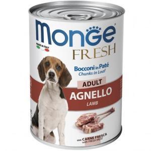 Bocconi in patè cane gusto agnello  400gr 1 barattolo