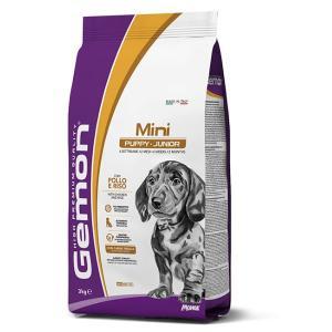 Gemon dog mini puppy&junior crocchette pollo e riso 3kg