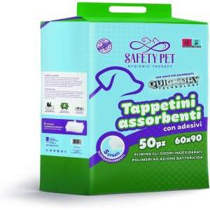 Safety pet tappetini assorbenti con adesivi per cani 60x90cm