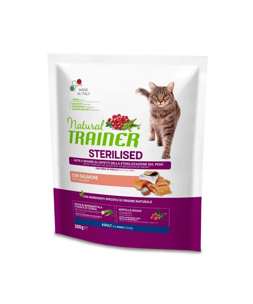 crocchette-gatto-natural-trainer-sterilised-300gr