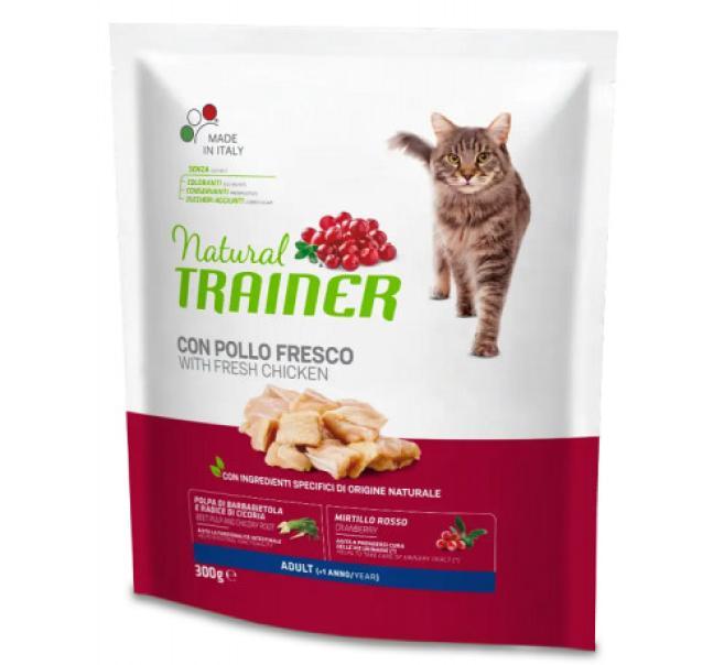 crocchette-gatto-natural-trainer-con-pollo-fresco-300gr