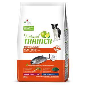 Natural  medium adult dog crocchette tonno e riso 3kg