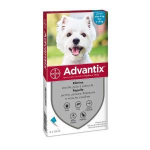 Pipette antiparassitarie  cani 4-10kg 4 pz