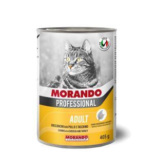 Professional adult cat bocconcini con pollo e tacchino 405gr