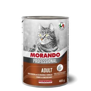 Professional adult cat bocconcini con selvaggina e coniglio 405gr