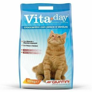 Vita day croccantini con pesce e verdure gatto 10kg