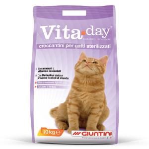 Crocchette gatto sterilizzato vita day  10kg