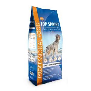 Top sprint sport 25/20 adult dog crocchette pollo e riso 15kg