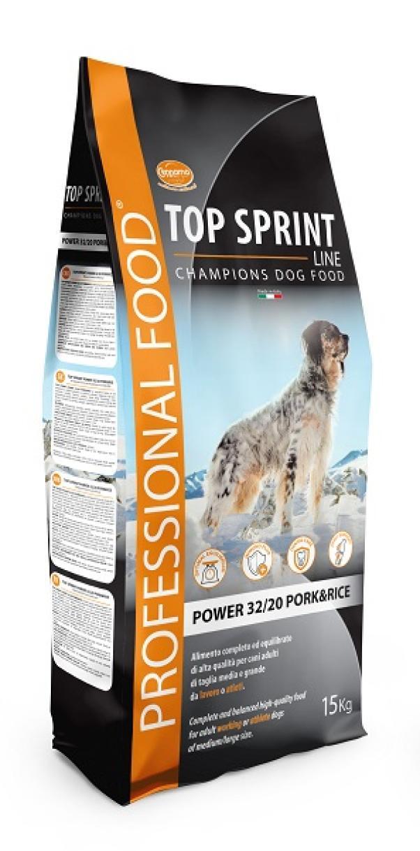 top-sprint-power-32/20-adult-dog-crocchette-maiale-e-riso-15kg