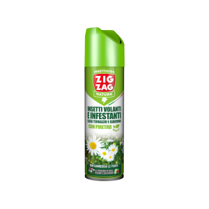 Spray insetticida zig zag natura con piretro 500ml