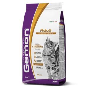 Gemon adult crocchette gatto con pollo e tacchino 2kg