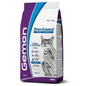 Gemon cat sterilised crocchette con tonno e salmone 2kg