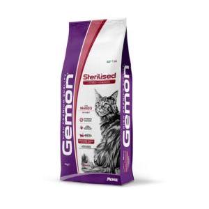 Gemon cat sterilizzato croccantini con manzo 7kg