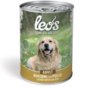 Leo's dog adult bocconi pollo 1230gr