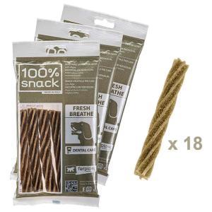 Snack dentale vegetale con alga ascophillum nodosum per cani 105gr