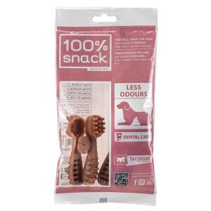 Snack dentale vegetale per cani con yucca schidigera 62gr