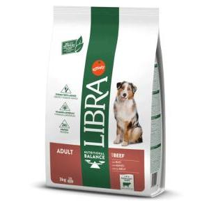 Libra dog adult crocchette manzo 3kg