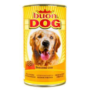 Buondog bocconi con pollo e tacchino 405gr