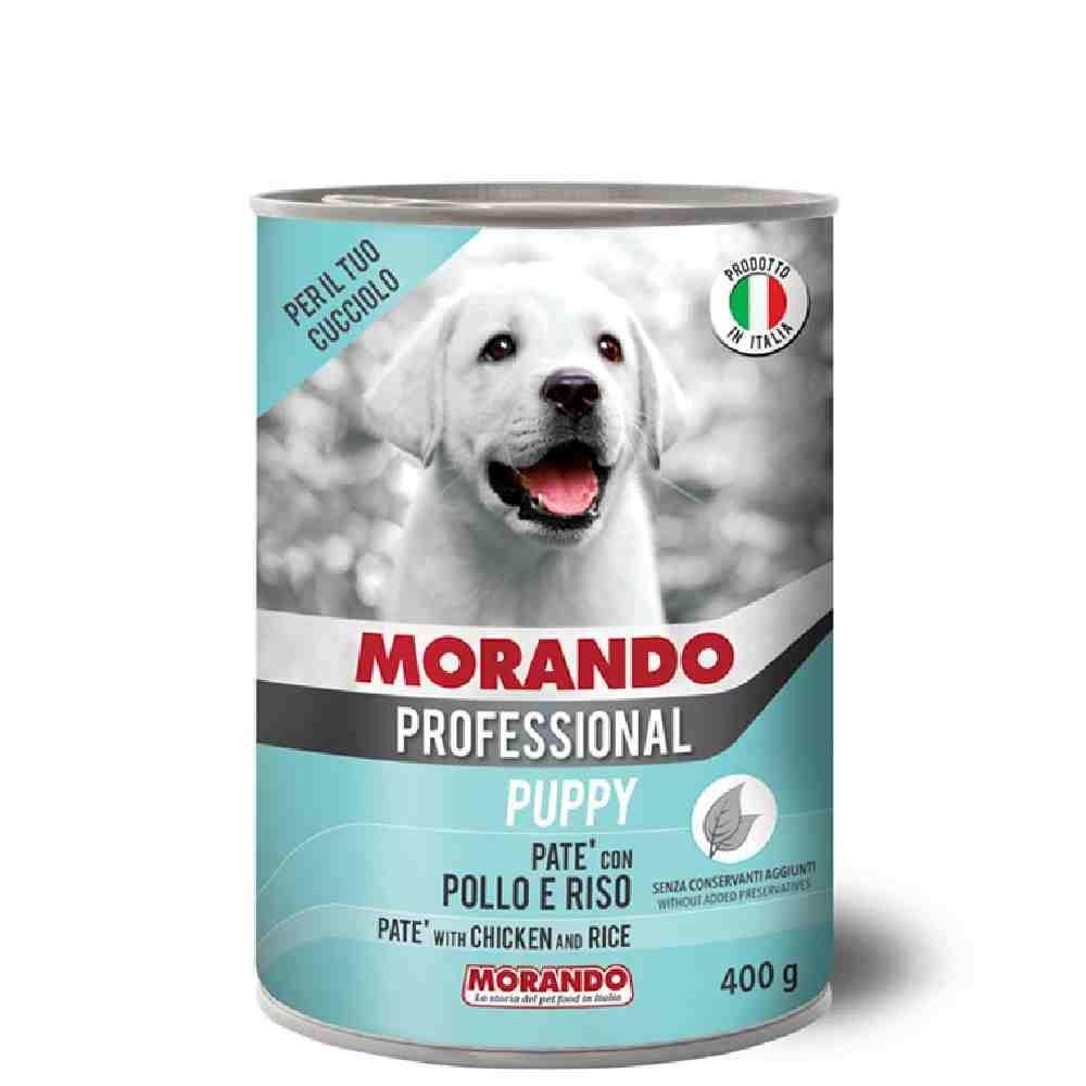 patu00e8-cane-puppy-con-pollo-e-riso-morando-400gr