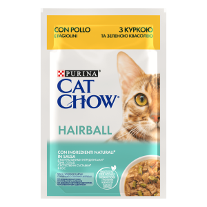 Cat chow hairball pollo e fagiolini 85gr