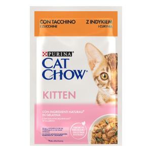 Cat chow kitten tacchino e zucchine 85gr