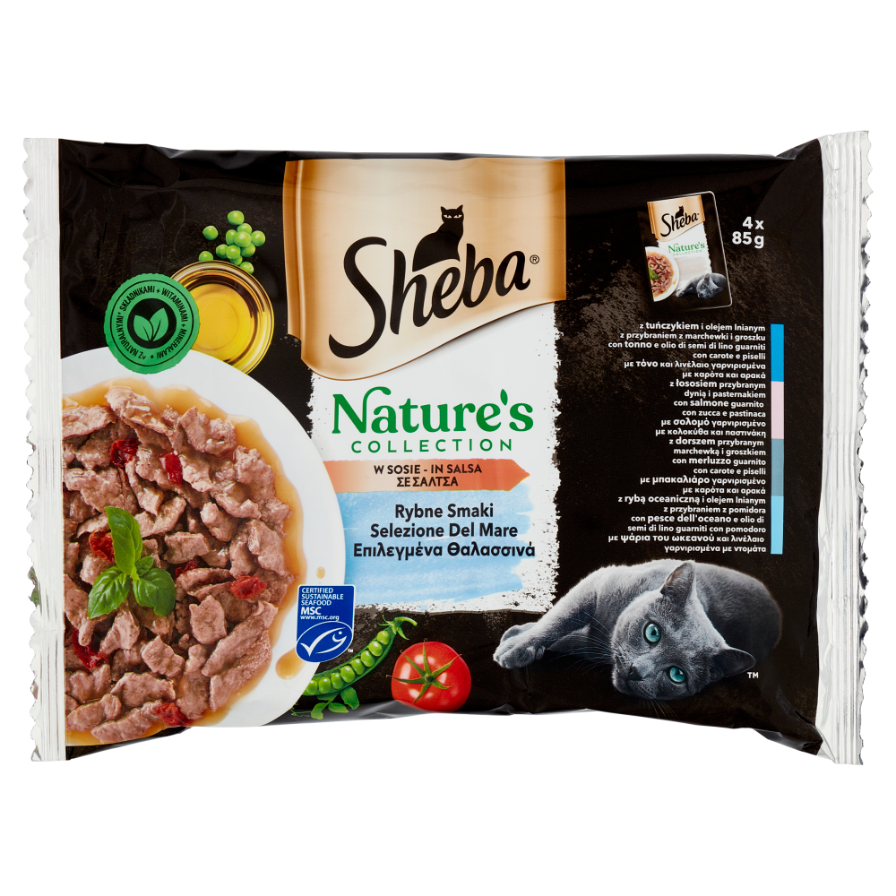 sheba-nature's-collection-selezione-del-mare-per-gatti-85gr./-4pz