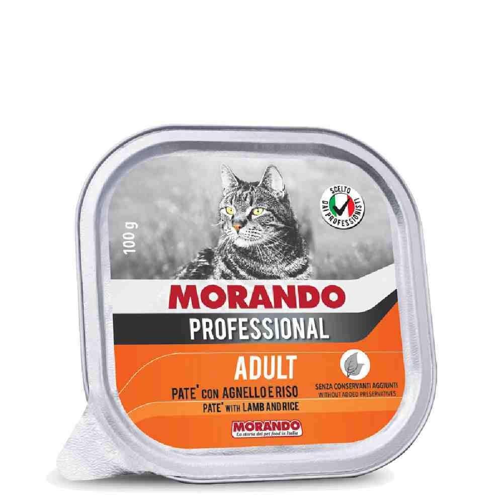 morando-professional-cat-adult-patu00e8-con-agnello-e-riso-100gr