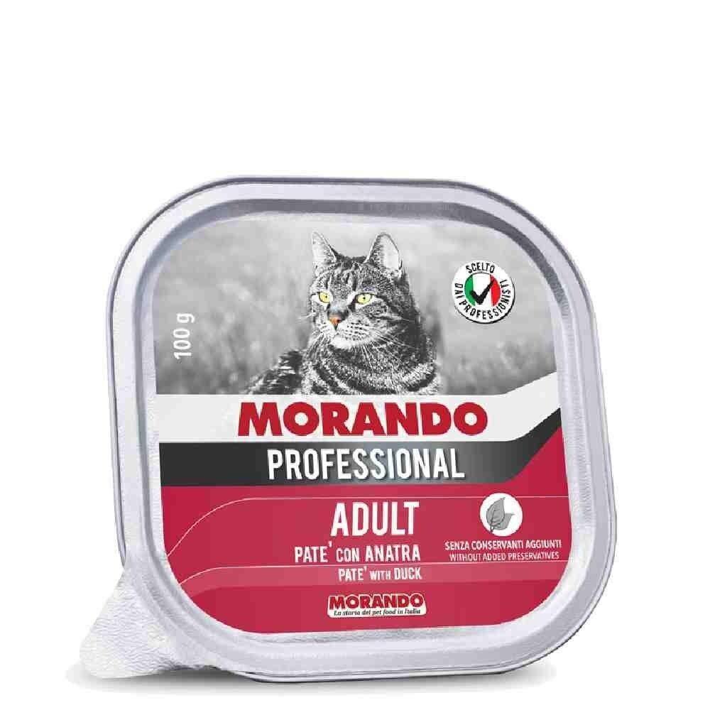 morando-professional-cat-adult-patu00e8-con-anatra-100gr