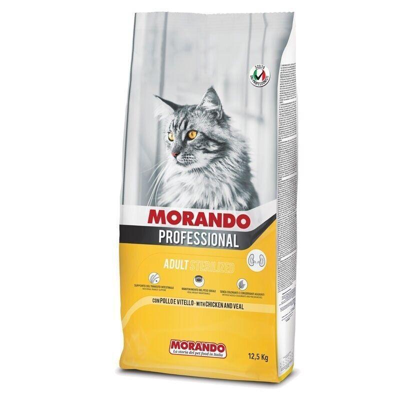 morando-professional-adult-sterilized-cat-croccantini-con-pollo-e-vitello-12,5kg