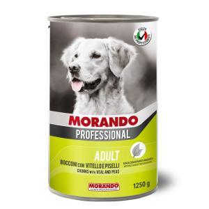 Bocconi con vitello e piselli per cani 1250 gr