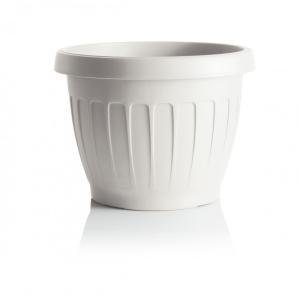 Vaso terra bianco diametro 30cm