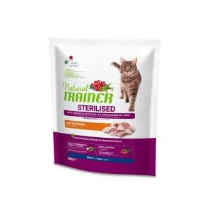 Natural  cat sterilised crocchette con tacchino 300 gr