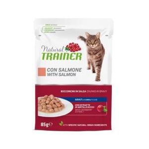 Cat natural  adult bocconcini con salmone 85gr