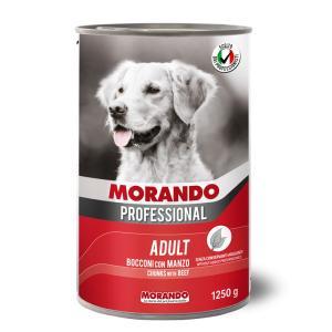 Professional adult cane bocconi con manzo 1250 gr