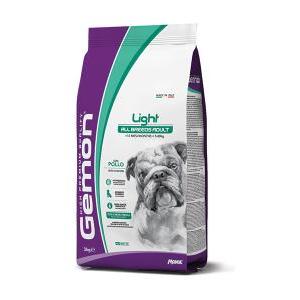 Gemon light all breeds adult dog crocchette con pollo 3 kg