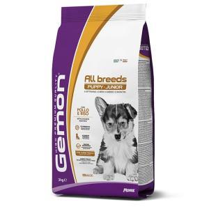 Gemon dog medium puppy&junior crocchette pollo e riso 3kg