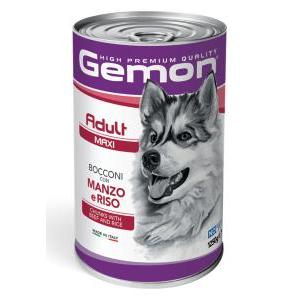 Gemon maxi adult dog bocconi con manzo e riso 1250gr