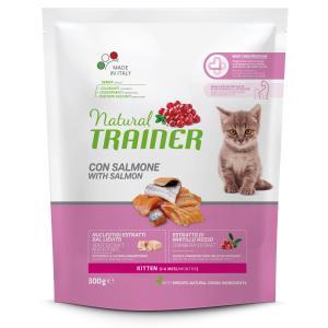 Natural  cat kitten crocchette salmone 300gr