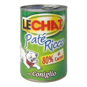 Lechat ricco patè coniglio per gatti 400gr