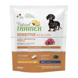 Natural  sensitive dog crocchette agnello e cereali integrali 800gr