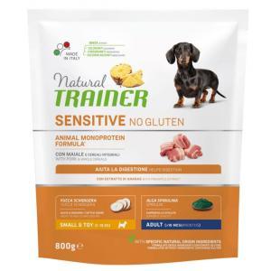 Natural  sensitive dog crocchette maiale e cereali integrali 800gr