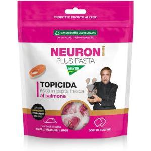 Neuron plus pasta topicida esca in pasta fresca al salmone 1,5 kg