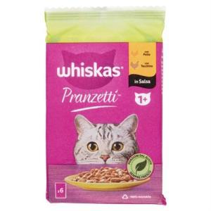 Pranzetti cat 1+ con pollo e con tacchino 6x50gr