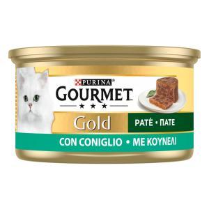 Gourmet gold cat adult patè con coniglio 85gr