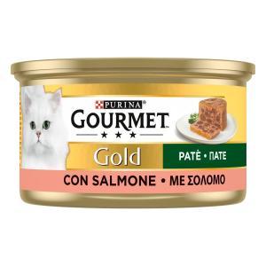 Gourmet gold cat adult patè con salmone 85gr